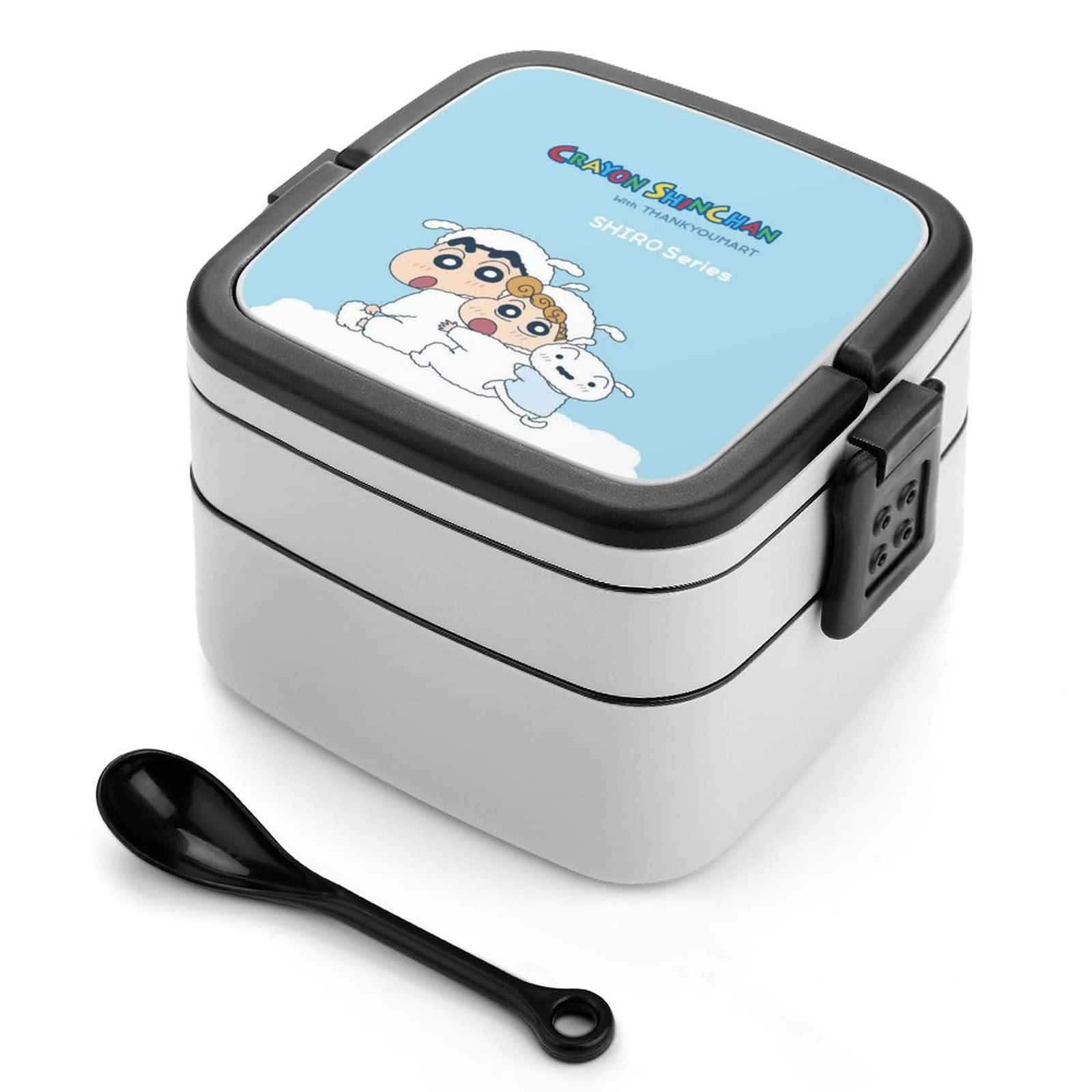 Amazon | クレヨンしんちゃん 弁当箱 ランチボックス 二段 抗菌 お弁当